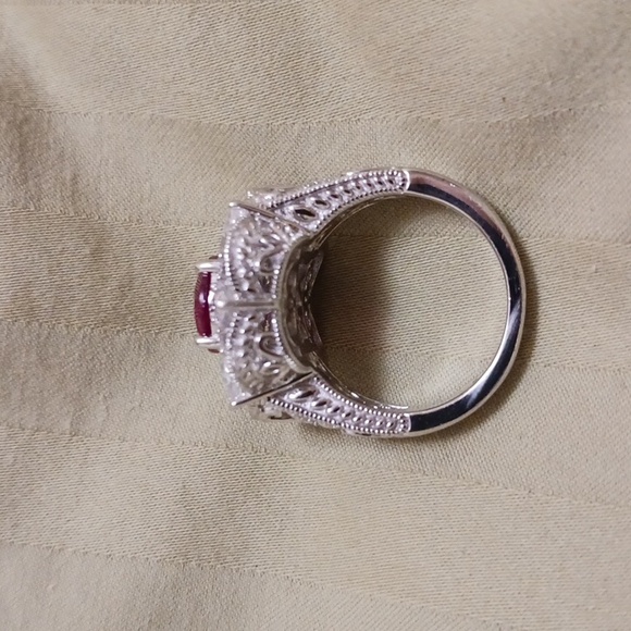 Vanna K Ruby Ring Size 6 - Picture 2 of 12